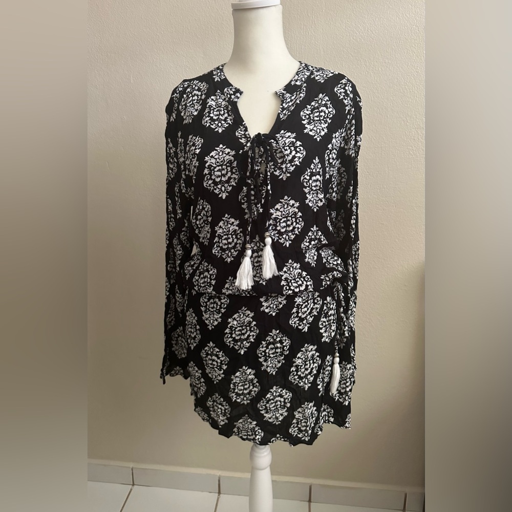 BLUE ISLAND Beach Dress/Swim Cover Up Size M